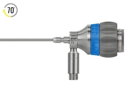 Stryker 2.7 mm 70º Precision™ IDEAL EYES™ HD Autoclavable Arthroscope, C-Mount, Speed-Lock™, 75 mm